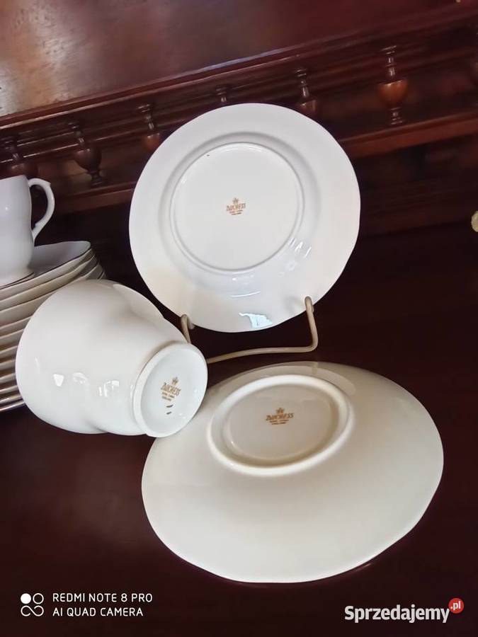 filiżanka z talerzykiem deserowym Duchess Gdańsk