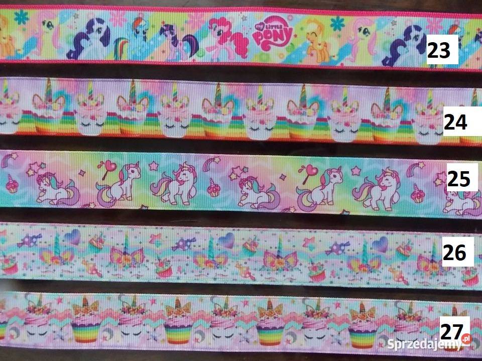 Wstążki rypsowe bajkowe Disney 25 mm Nowy Sącz