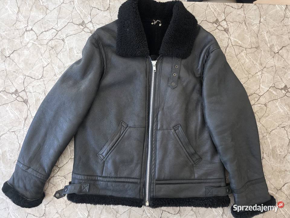 Naturalny kożuch idealny na zimę Rozmiar XL