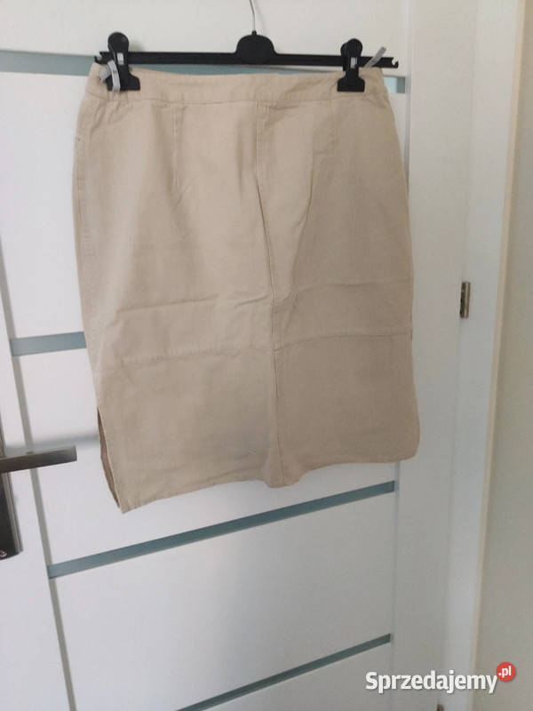Spódnica w kolorze kremowym 40 Bielsko-Biała
