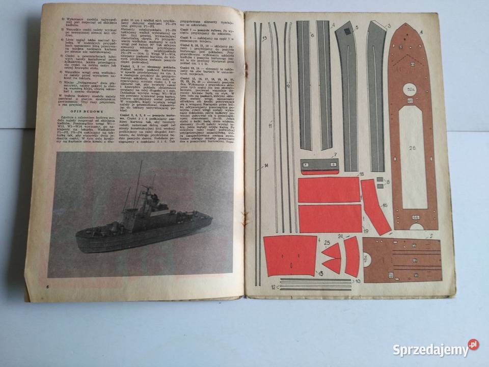 Mały Modelarz 11977 Ścigacz okrętów podwodnych Antyki, Sztuka, Kolekcje Dąbrowa Górnicza
