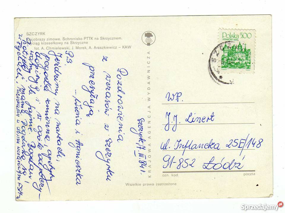 SZCZYRK POCZÓWKA WIELOWIDOKOWA świętokrzyskie Krynki