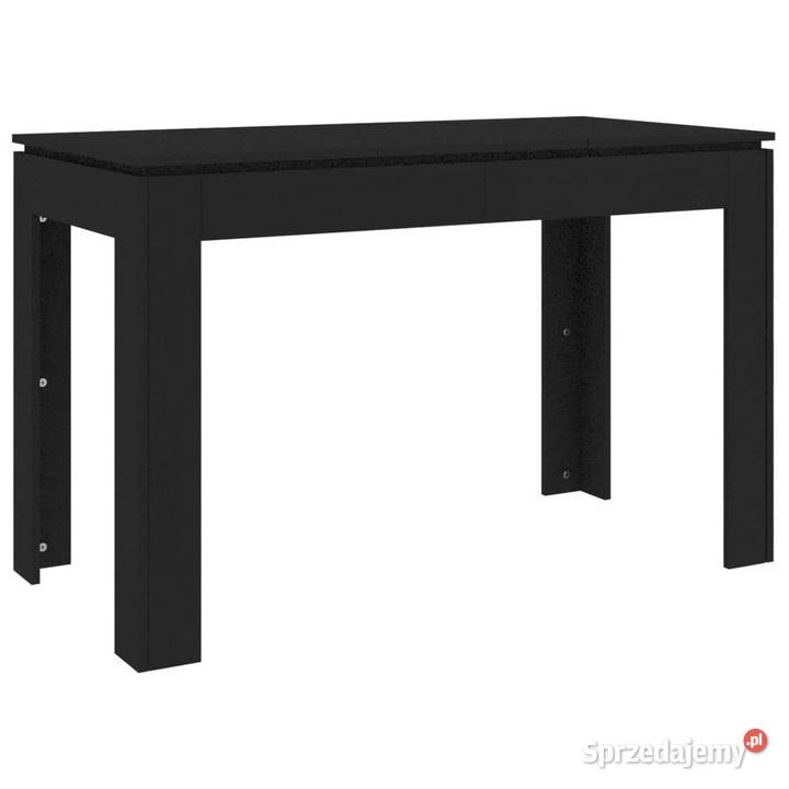 Stół jadalniany czarny 120x60x76 materiał Warszawa sprzedam