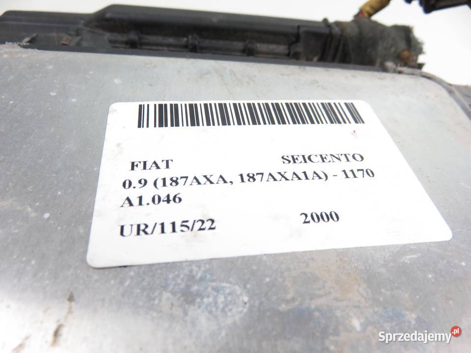 STEROWNIK FIAT SEICENTO 09 osobowe małopolskie