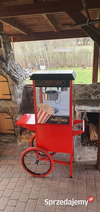 wynajem maszyny do waty cukrowej popcornu
