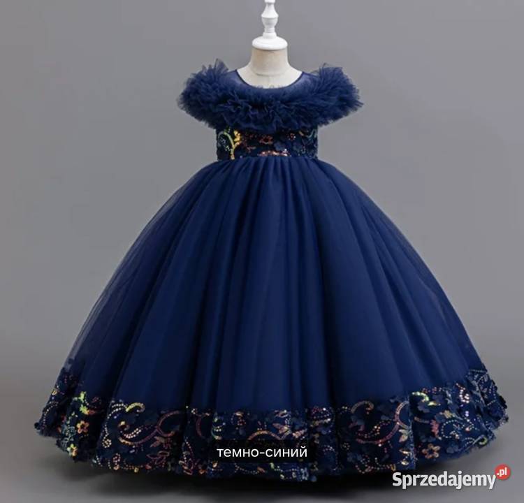 Eleganckie sukienki dziewczynek 110160 Wesele małopolskie Tarnów sprzedam