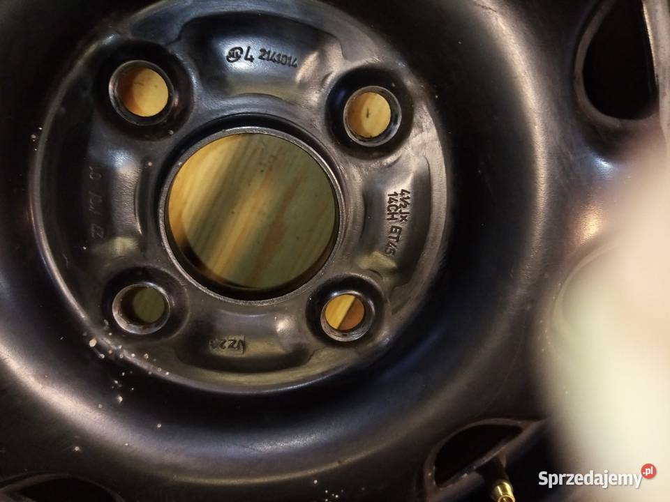 Felgi stalowe 13 4x100 ET45 Opel Agila Suzuki Średnica 13" Dobre Miasto sprzedam