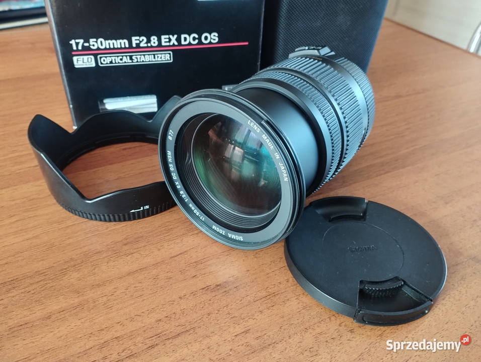 Obiektyw Sigma 1750 F28 EX DC OS Nikon Obiektywy