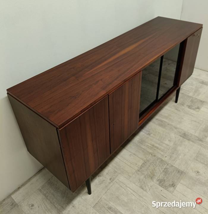 komoda PRL design vintage sideboard duński Radomsko