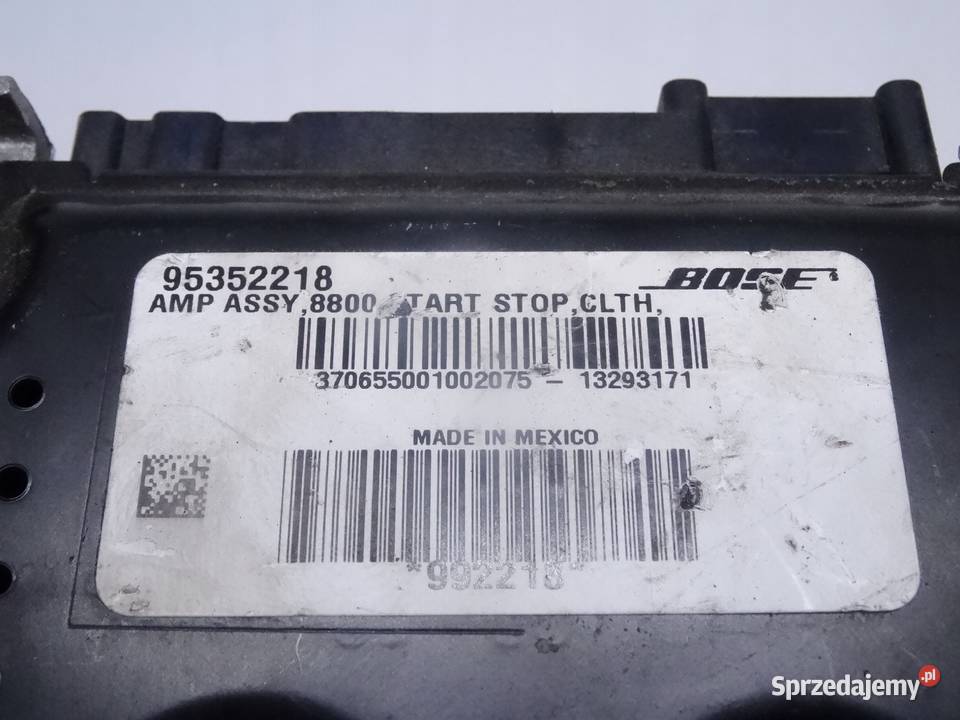 WZMACNIACZ BOSE 95352218 OPEL MOKKA Przemęt