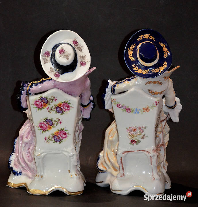 Roceram porcelana figurka Markiza do kolekcji ok Antyki, Sztuka, Kolekcje Środa Wielkopolska