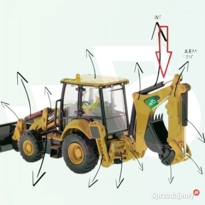 Siłownik Górny Ramienia Dipper FiatHitachi FB Pozostałe Wilkowo