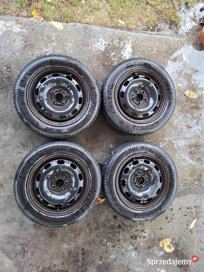 Komplet kół zimowych R15 5x100 ET38 koda Rapid Warszawa