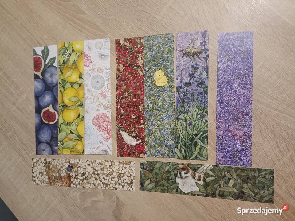 Zestaw 9 zakładek do książek