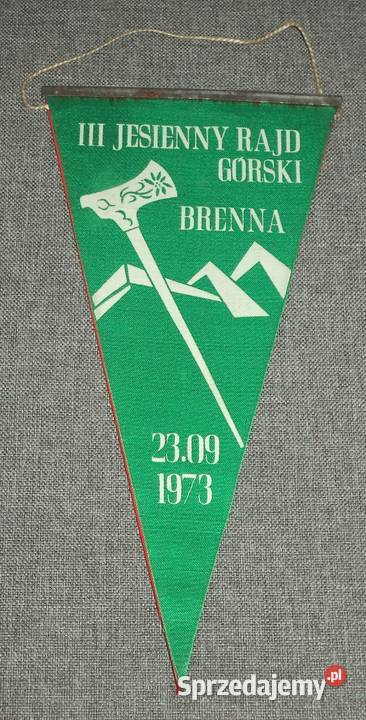 Kopalnia KWK Wawel Ruda Śląska proporczyk PTTK śląskie Piekary Śląskie