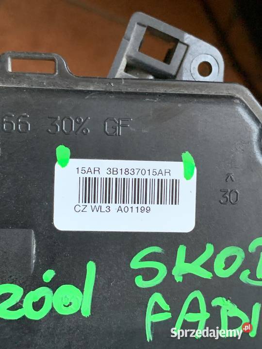 Zamek lewy przód Skoda Fabia II 8 pin Margonin