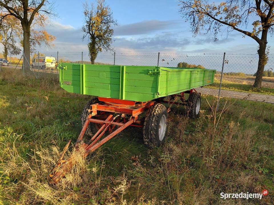 Przyczepa niemiecka rolnicza KRONE 57t wywrotka nieuszkodzony
