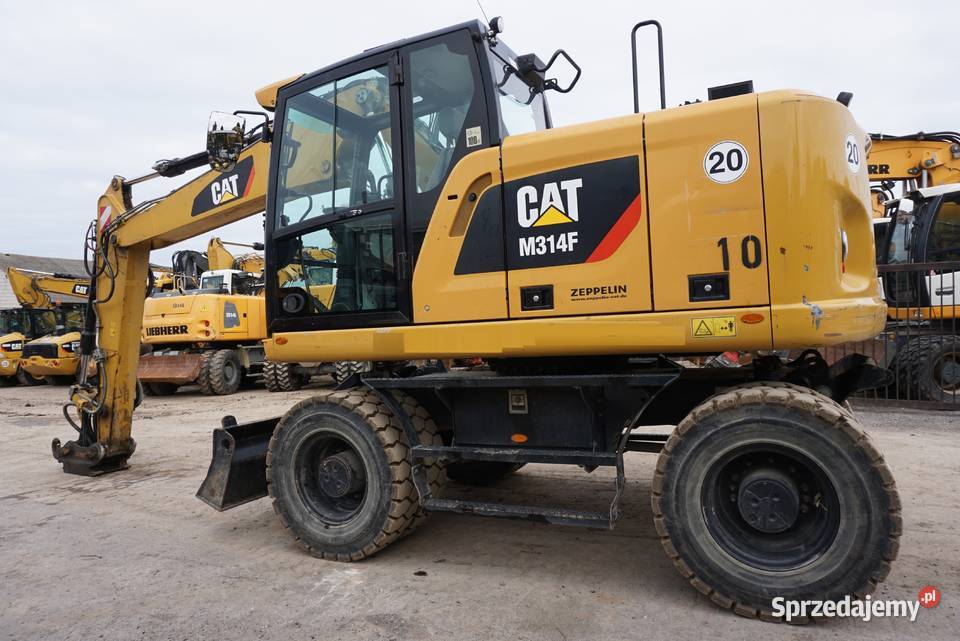 Koparka kołowa CAT M 314 F 2019 Jeziorko
