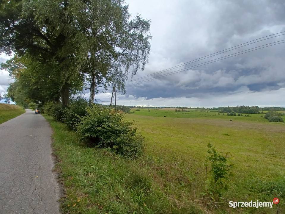 Działka drodze asfaltowej Matule