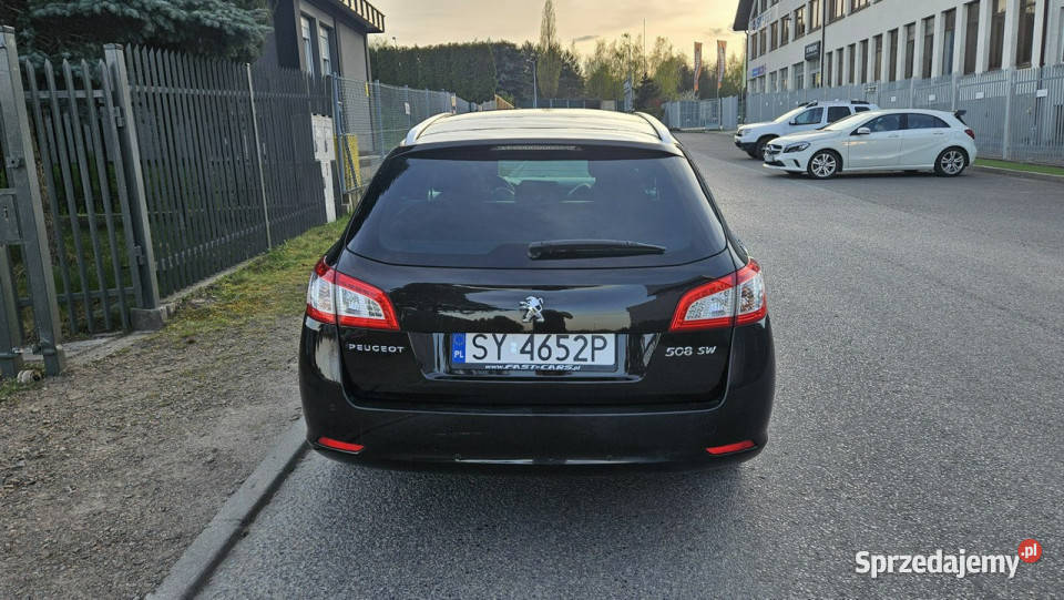 Peugeot 508 SW Peugeot 508 SW kombi czarny na Kraków