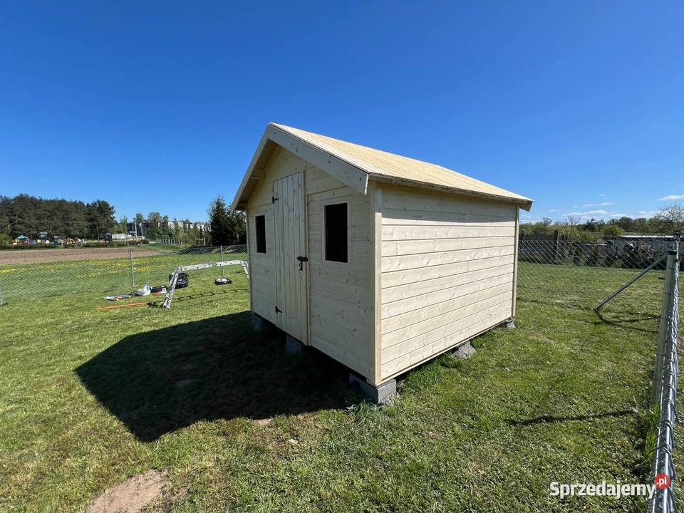 Domek drewniany ogrodowy 3x3 Człuchów