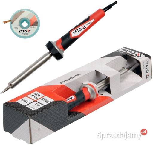 Lutownica grzałkowa oporowa Yato 80 W DODATEK Rzeszów