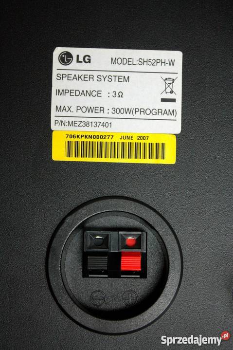 Kino domowe LG HT552PH DH 51 HDMI DVDDivX USB HDMI Kraków sprzedam