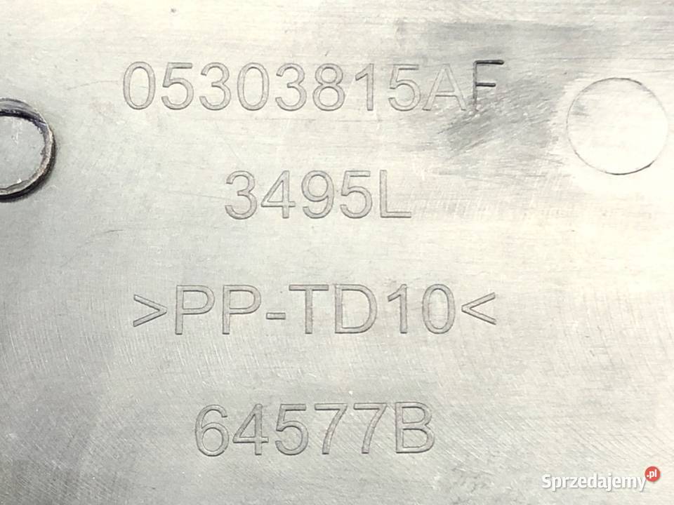 PODSZYBIE DODGE CALIBER Hatchback OSŁONA osobowe Części samochodowe