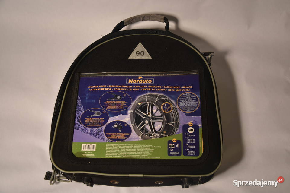 Łańcuchy śniegowe Norauto Alaska GoodYear Strzemeszna sprzedam