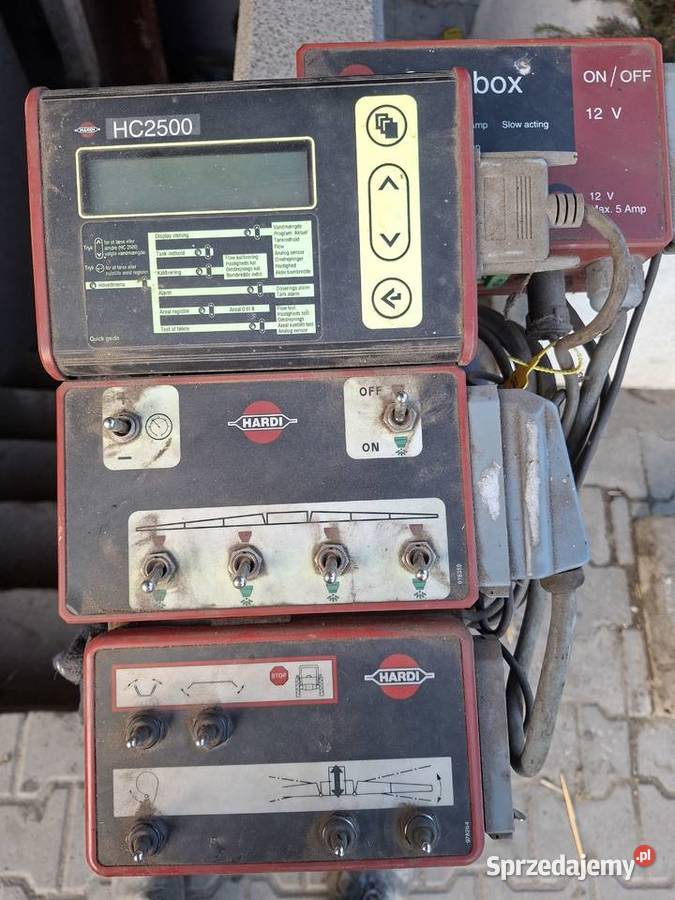 Opryskiwacz hardi TZY 2400 Rolnictwo wielkopolskie Słupca