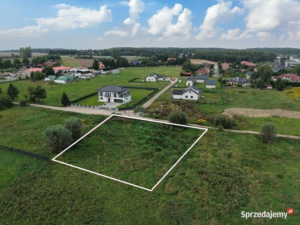 Działka z Warunkami Zabudowy i Prądem 1241m Gryfice