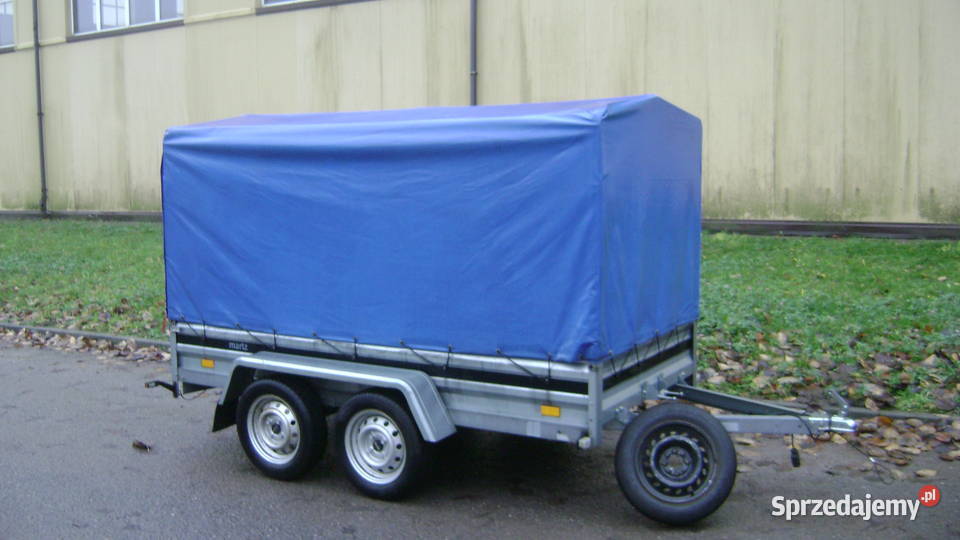 przyczepka przyczea dwuosiowa 270x132 500kg łódzkie Radomsko sprzedam