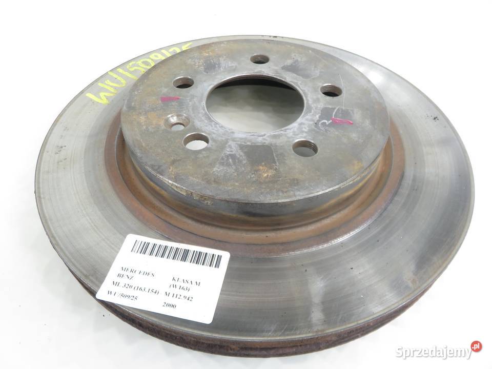 TARCZE HAMULCOWE PRZÓD MERCEDES W163 ML 320 Motoryzacja