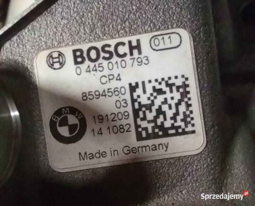 POMPA WYSOKIEGO CIŚNIENIA BMW X1 F48 X2 F39 X5 osobowe