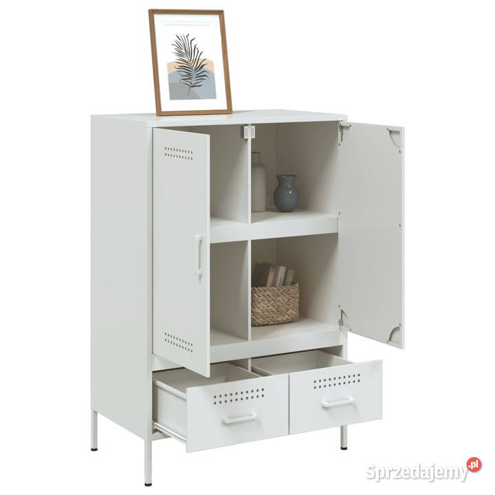 Szafka biała 68x39x1015 stal WM843113 mazowieckie Warszawa sprzedam