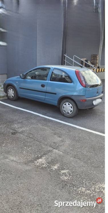 OPEL CORSA C HATCHBACK 10 12V BASE START 2001 śląskie Siemianowice Śląskie sprzedam