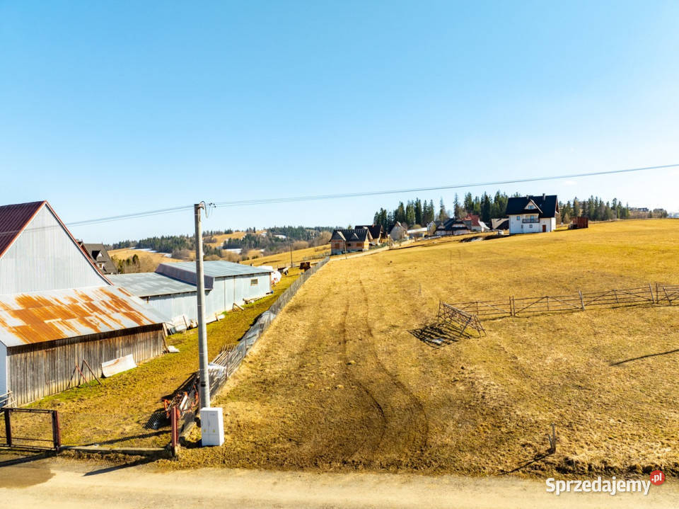 WZ BEZTERMINOWA Twój dom na podhalu 1088m2 małopolskie Leśnica sprzedam