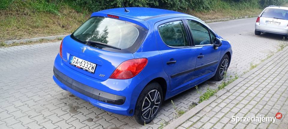Peugeot 207 14 73 GAZ LPG świeżo przeglądzie w 206