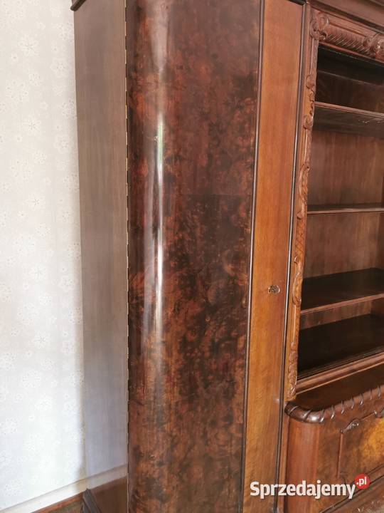 Komplet mebli gabinetowych z 1930 roku biurko Wrocław sprzedam