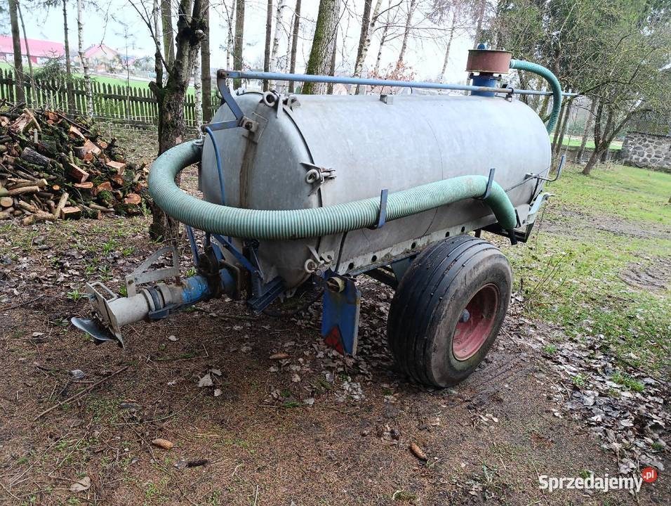 Beczkowóz 3000l beczka asenizacyjna Przytuły