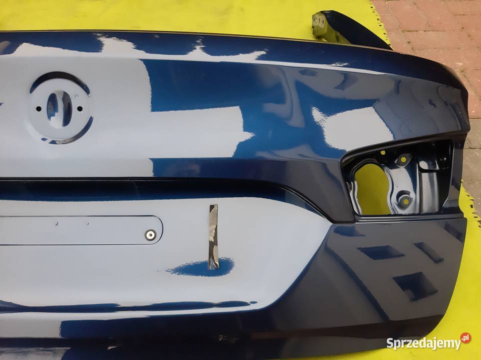 BMW 5 F11 2015r klapa tył zderzak Imperialblau części blacharskie Warszawa
