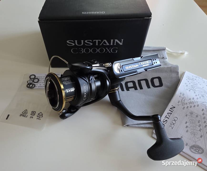 Kołowrotek Shimano Sustain FJ C3000 XG doskonały Zamość
