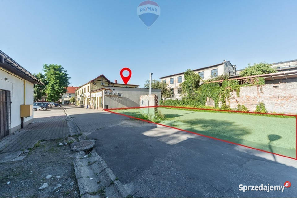 Lokale handlowe i działka w centrum Andrychowa 180m2 Andrychów