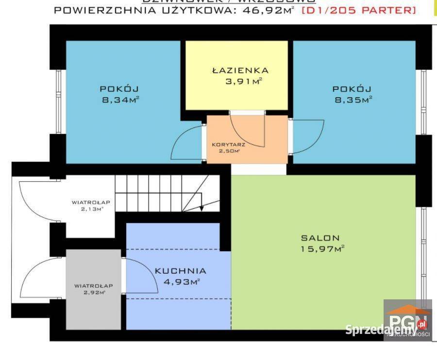 Mieszkanie Dziwnówek 4623 metry 3 pokoje balkon Sprzedaż