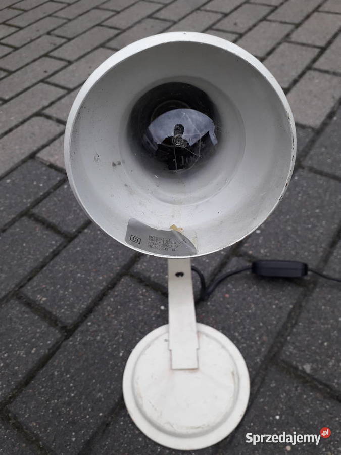 Lampa biurkowa Massive biała Warszawa sprzedam