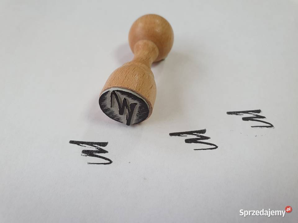 Pieczątka firmowa reklamowa z logo Wagraf tusz