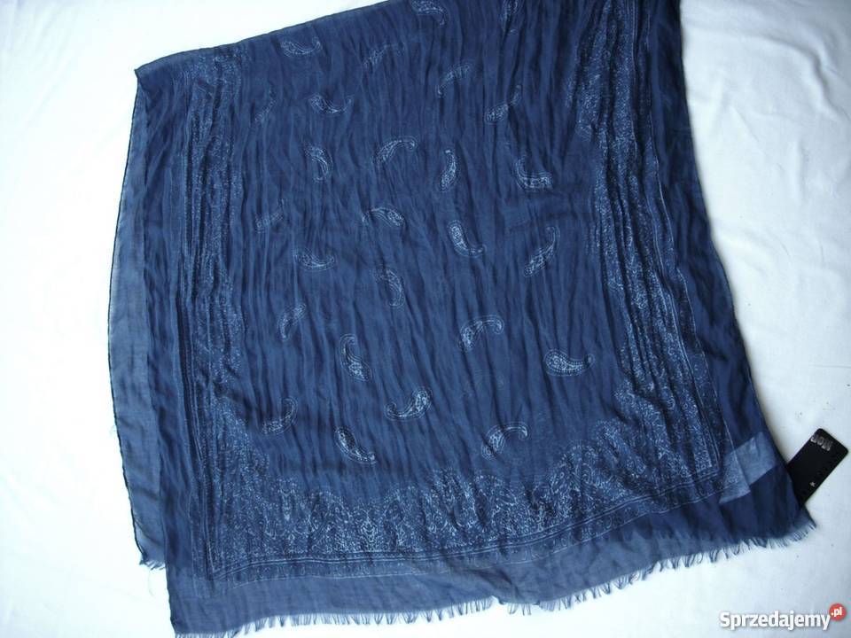 YORKER szal NOWY super modny blue Nowy Sącz