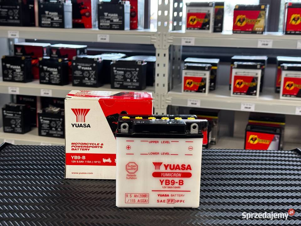 Akumulator YB9B 12V 95Ah YUASA Jasło