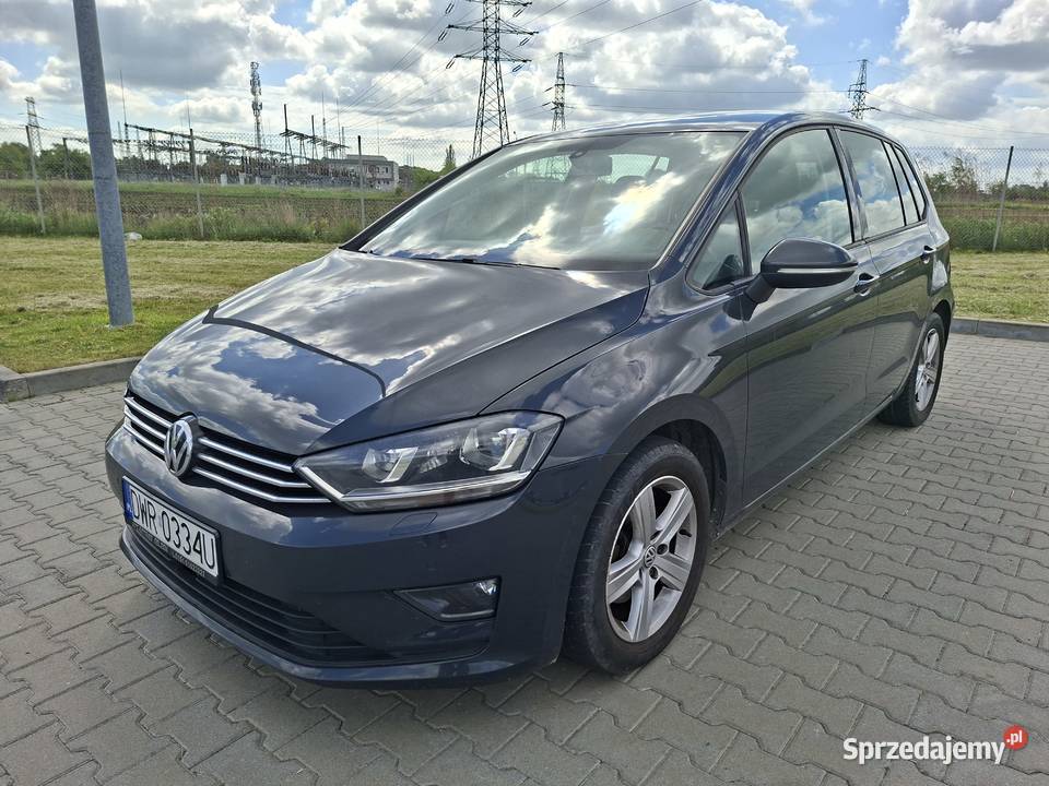 Volkswagen Golf Sportsvan SV 16 TDI BMT ASR (kontrola trakcji) Wrocław
