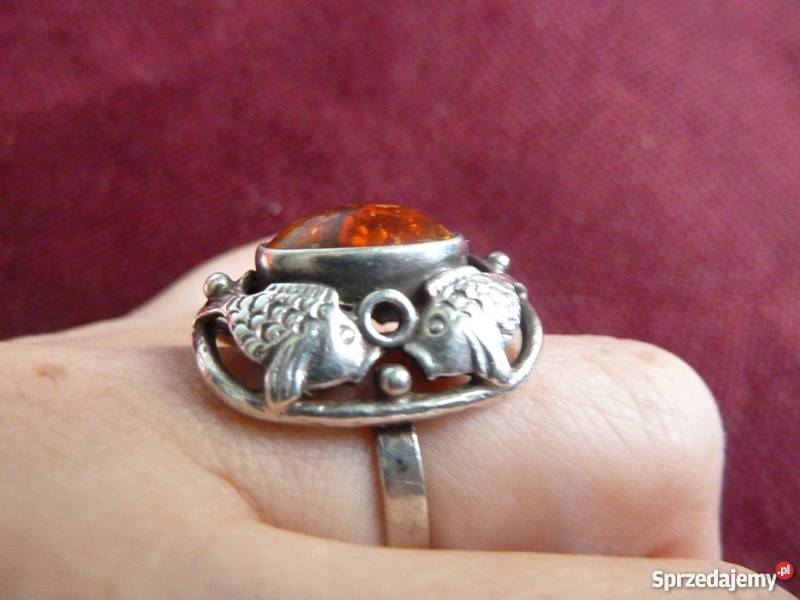 bursztyn Fischland srebro mazowieckie Radom